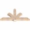 Ekena Millwork Redmond Smooth Timber Gable Bracket, Douglas Fir, 60"W x 32"H x 3 1/2"D x 5 1/2"F, 13/12 Pitch GBW060X32X0406RED00SDF - alternate 2